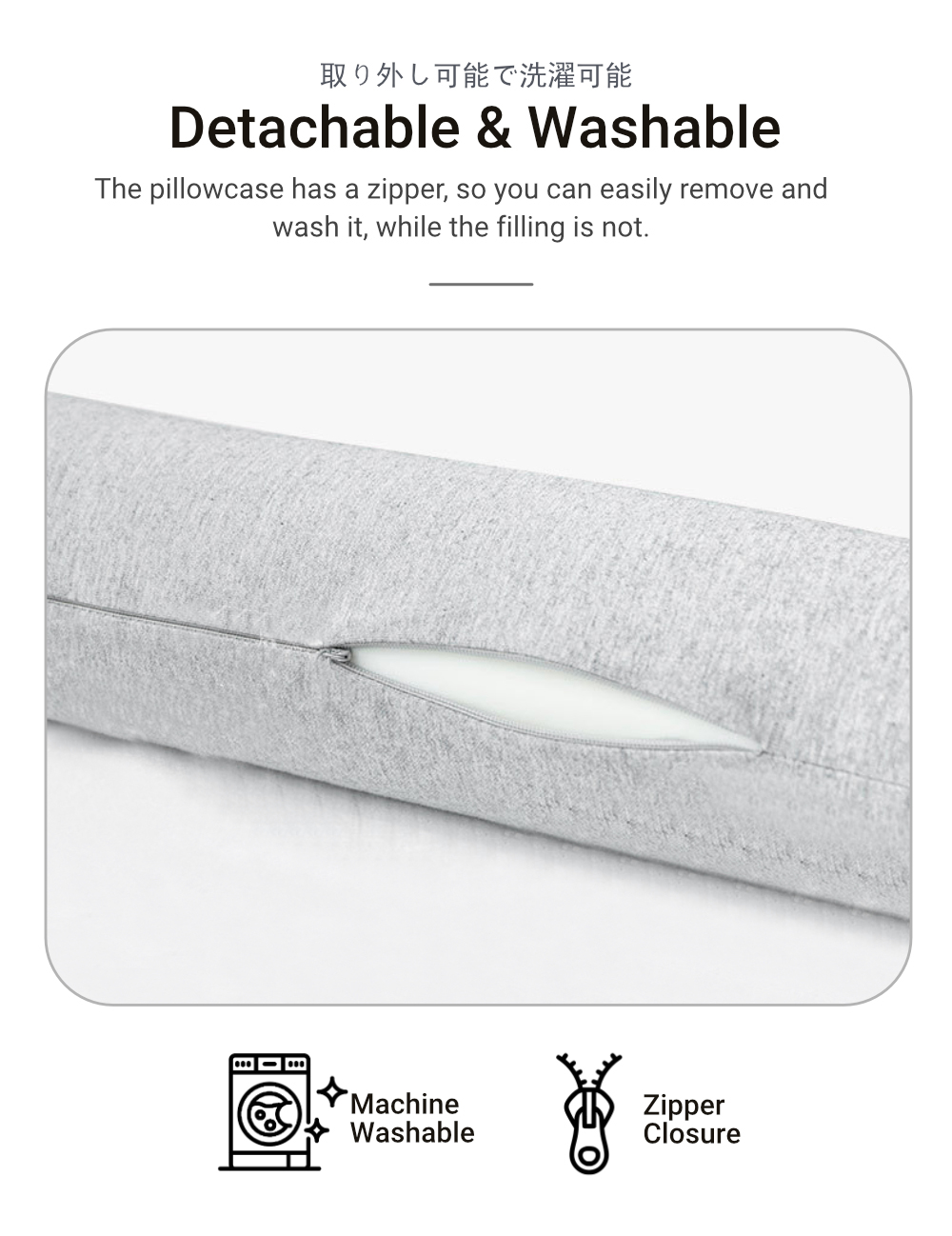 Bendable Travel Pillow Premium-8